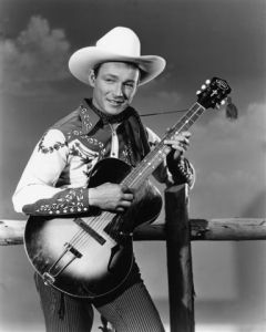 Roy Rogers with a Guitar