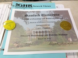 My Gold-Star Certificate