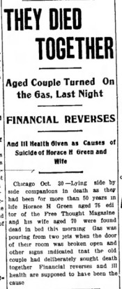 Sandusky Star-Journal, 30 October 1903, p1.