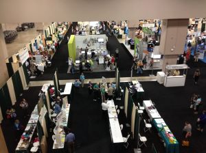 Overlooking the FGS 2014 Exhibit Hall