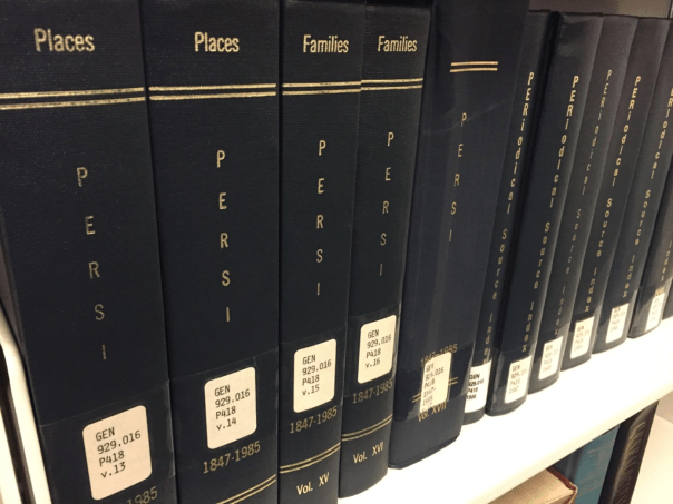 Print volumes of PERSI
